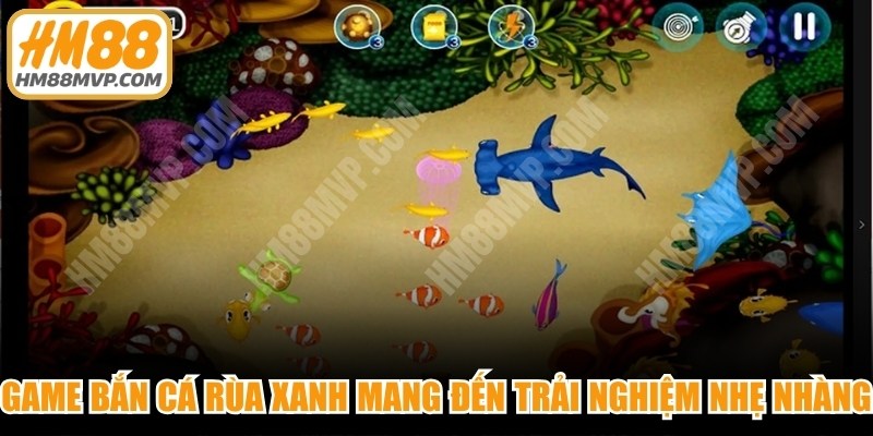 Tựa game Bắn cá Rùa Xanh mang đến một trải nghiệm nhẹ nhàng
