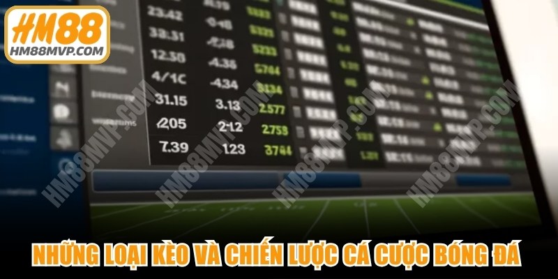 Những loại kèo và chiến lược cá cược bóng đá phổ biến