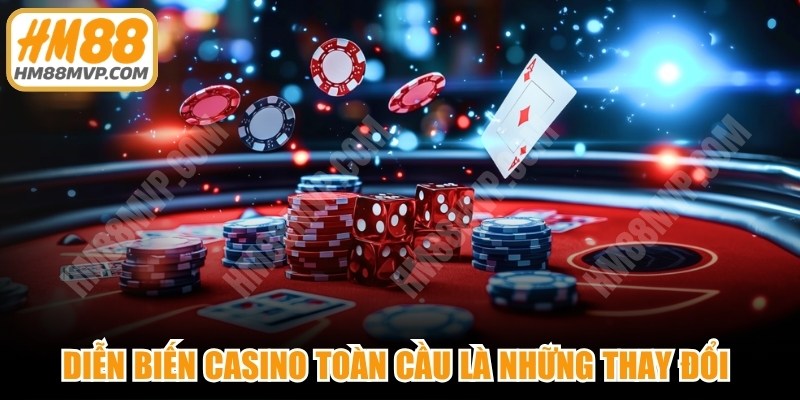 Diễn biến casino toàn cầu là những thay đổi và xu hướng mới trong cách chơi