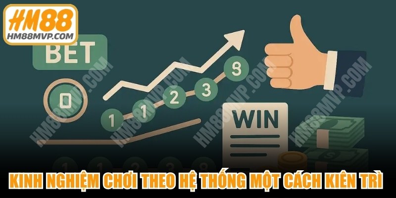 Kinh nghiệm chơi theo hệ thống một cách kiên trì rất quan trọng